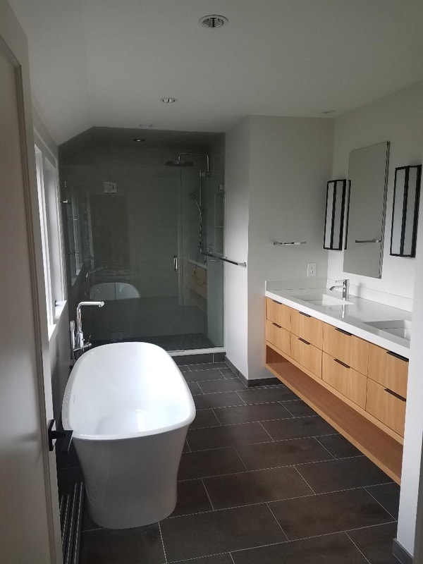 Bathroom, Fabry Contracting - General Contractor